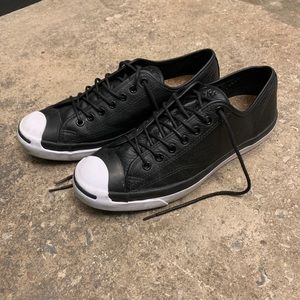 converse jack leather